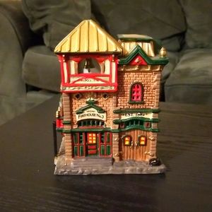 2005 Lemax Village Collection Porcelain Firehouse #3